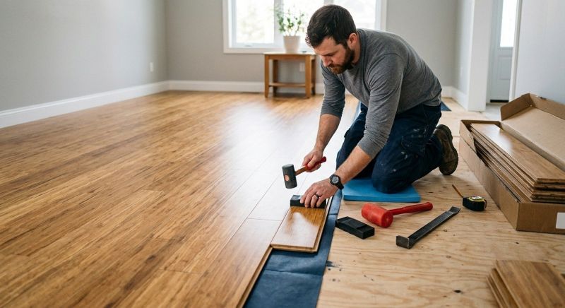 Bamboo Flooring Installation in La Plata, MD