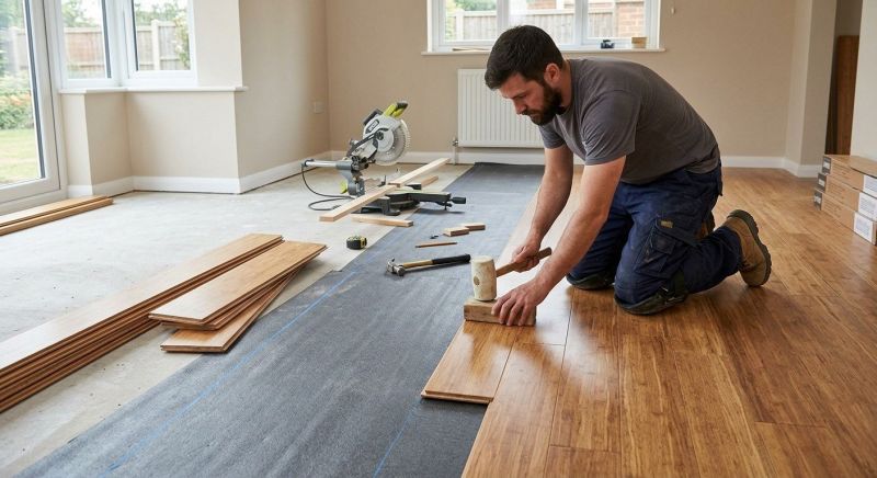 Bamboo Flooring Installation in La Plata, MD