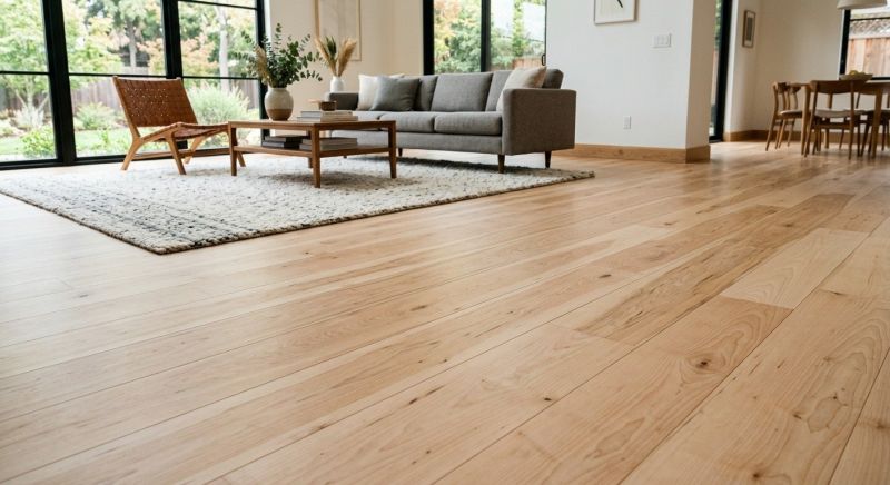 Birch Floor Installation in La Plata, MD