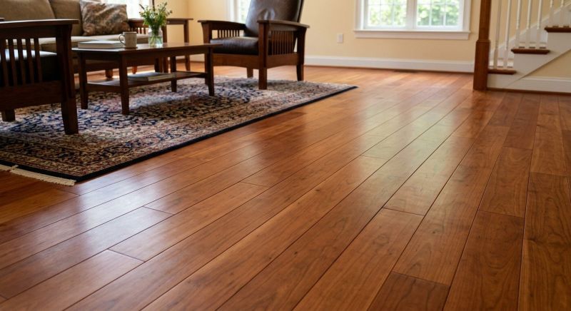 Cherry Floor Installation in Waldorf, MD