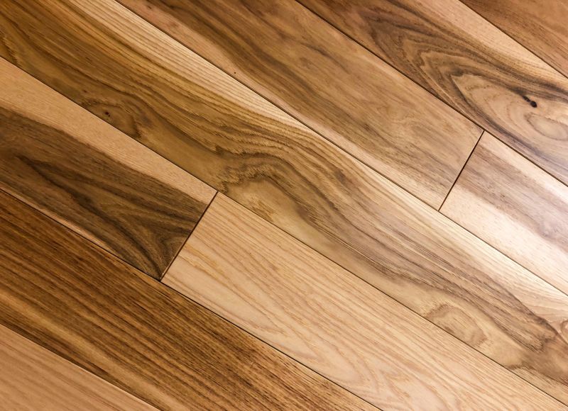 Dark Wood Floor Installation in La Plata, MD