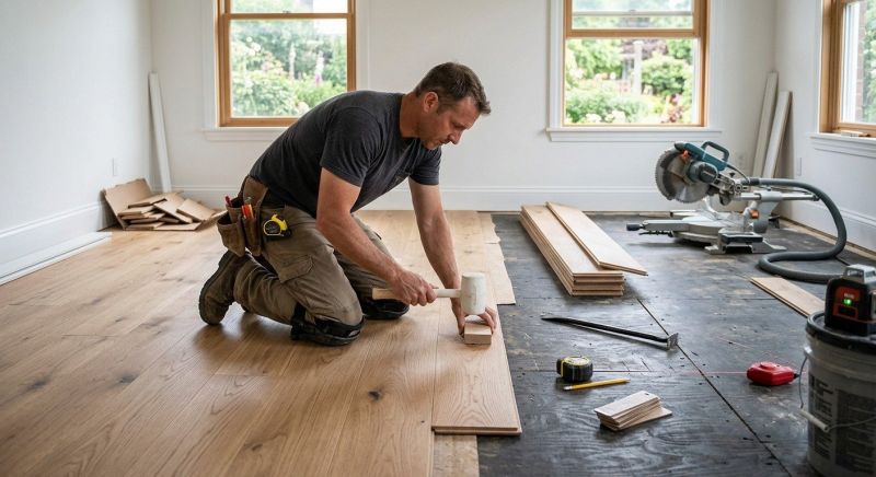 Hardwood Floor Installation in Brandywine, MD