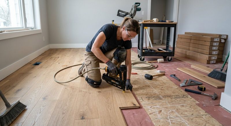Hardwood Floor Installation in Brandywine, MD