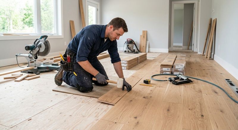 Hardwood Floor Installation in Cheltenham, MD