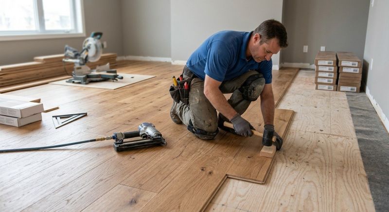 Hardwood Floor Installation in Fairfax County, VA