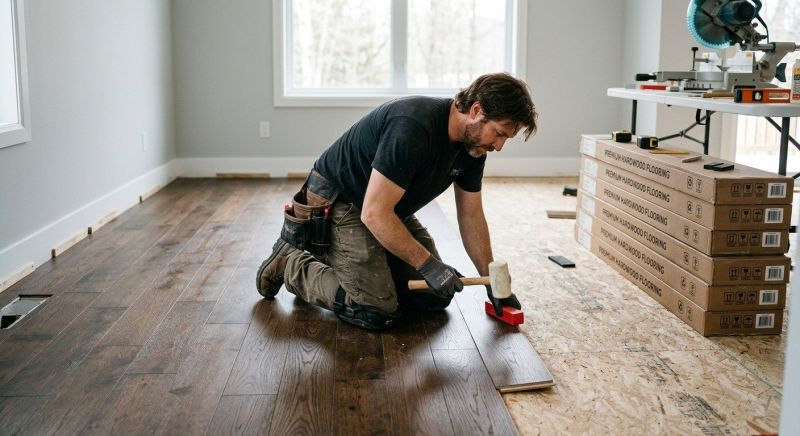 Hardwood Floor Installation in Mechanicsville, MD