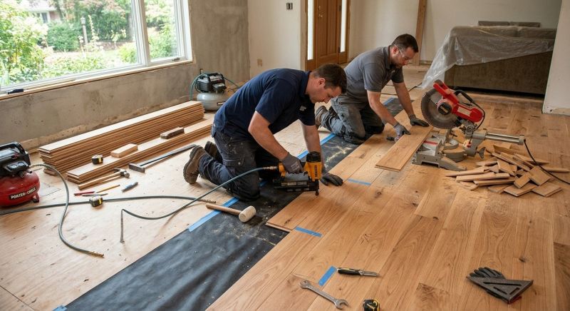 Hardwood Floor Installation in Owings, MD