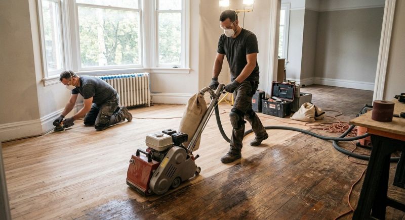Hardwood Floor Renovation in La Plata, MD
