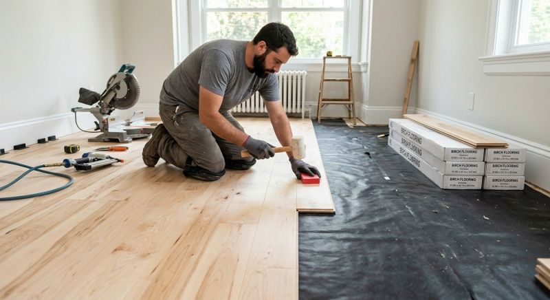 Maple Flooring Installation in Waldorf, MD