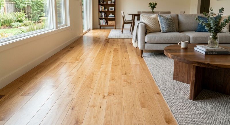 Maple Flooring Installation in Westmoreland County, VA