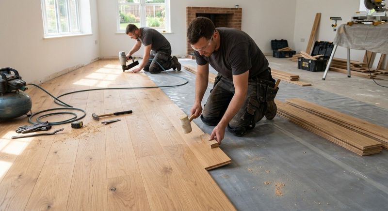 Oak Floor Installation in Accokeek, MD