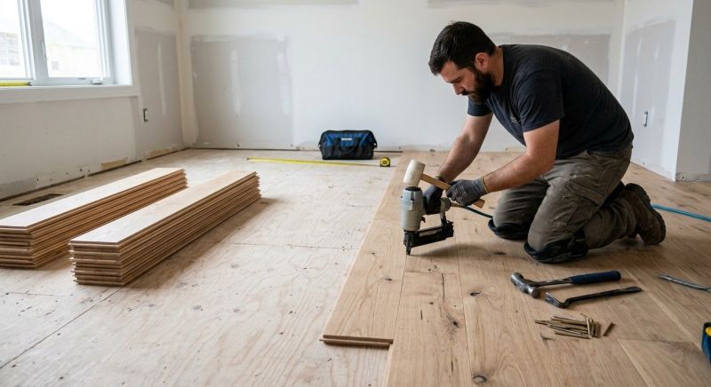 Oak Floor Installation in Fort Washington, MD