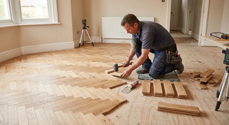 Parquet Flooring Installation in La Plata, MD