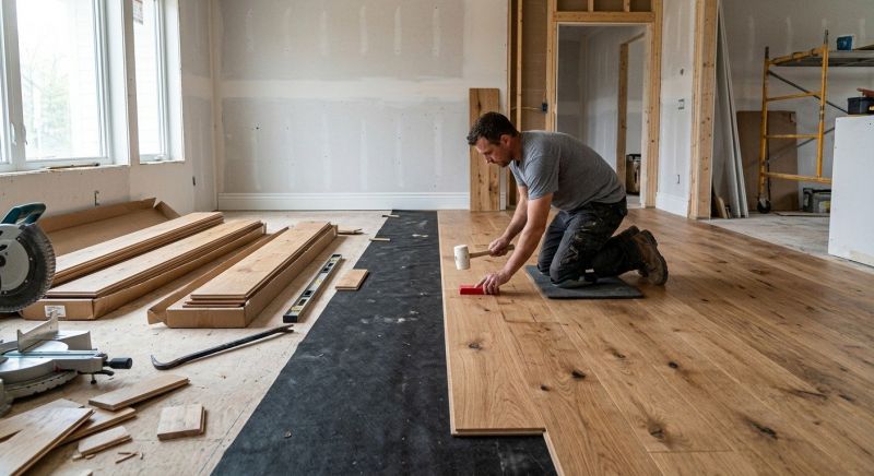 Plank Floor Installation in La Plata, MD