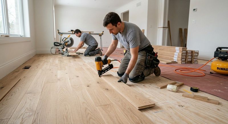 Wood Floor Replacement in Cheltenham, MD
