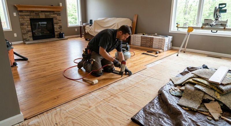 Wood Flooring Installation in Arlington, VA