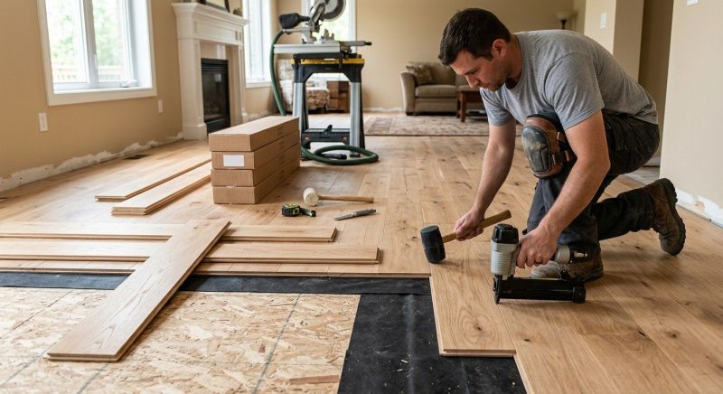 Wood Flooring Installation in Burke, VA