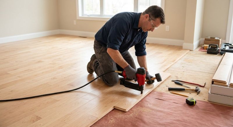 Maple Flooring Installation in Huntingtown, MD